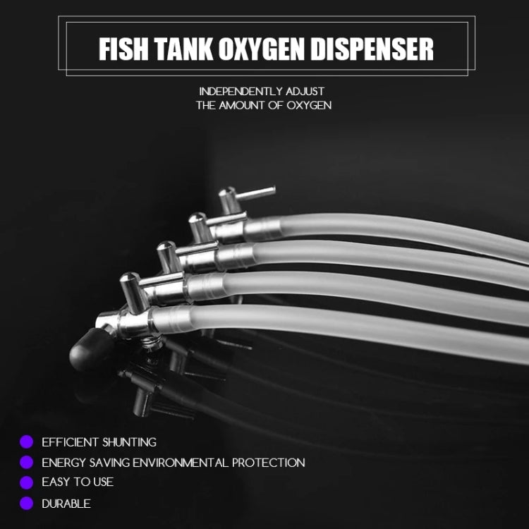 8-Way Stainless Steel Aquarium Airline Control Valve Splitter