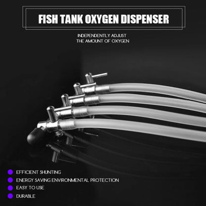 8-Way Stainless Steel Aquarium Airline Control Valve Splitter