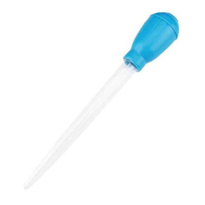 Small Fish Tank Water Change Suction Pooper Manual Mini Suction Tube(Blue)