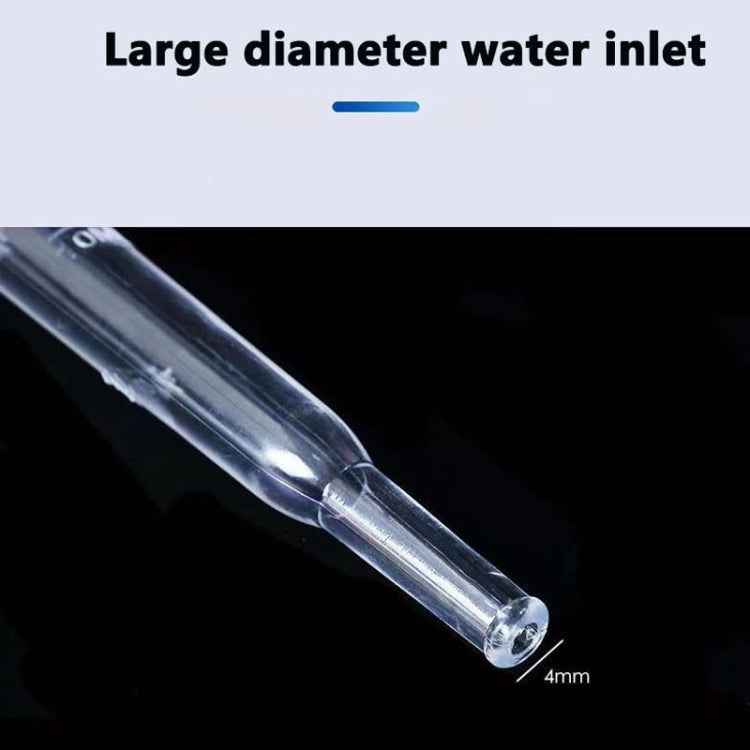 Small Fish Tank Water Change Suction Pooper Manual Mini Suction Tube(Blue)