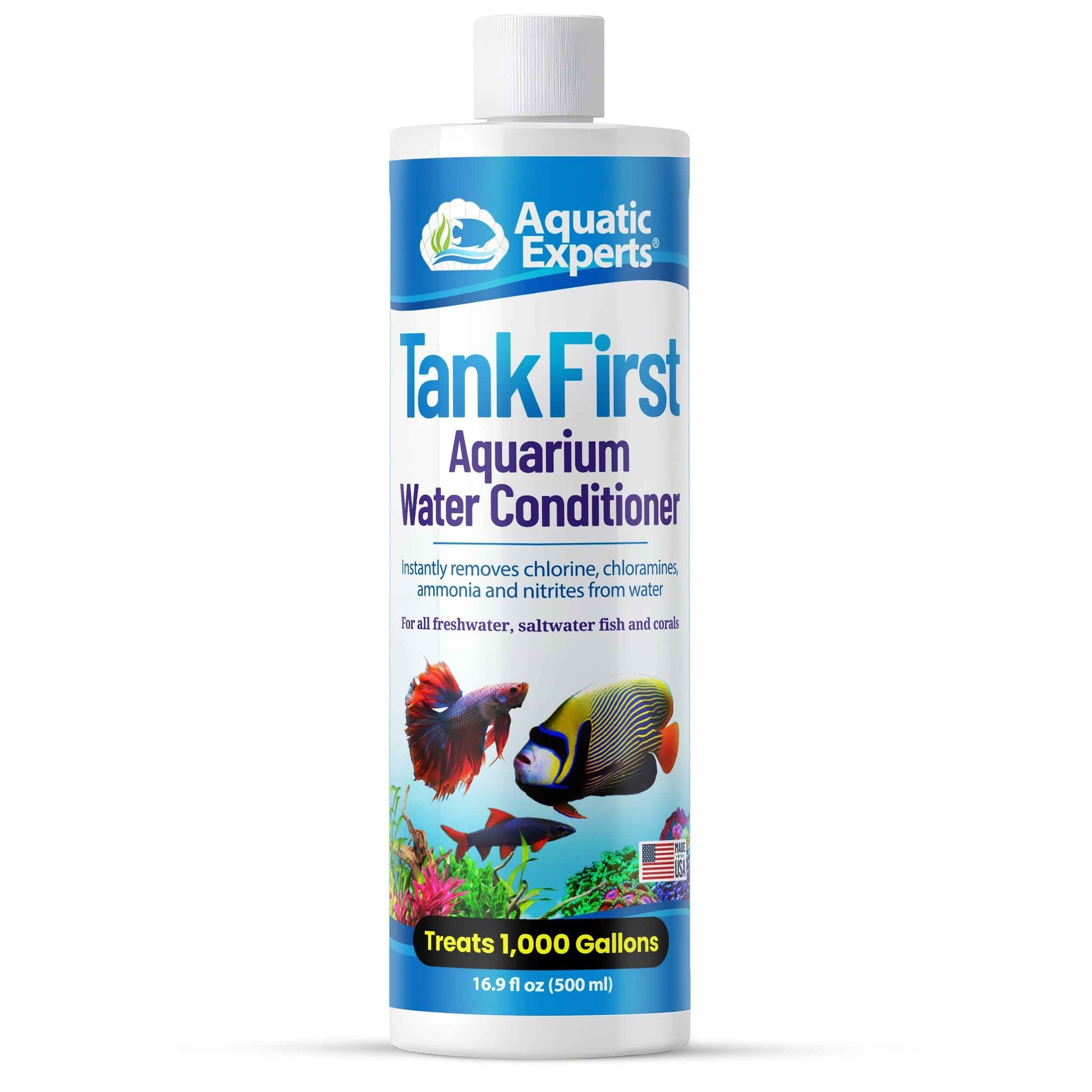 TankFirst Aquarium Water Conditioner – Chlorine & Ammonia Remover