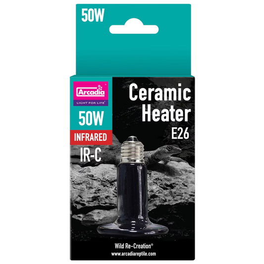 Arcadia Ceramic Heat Emitter Bulbs - Scholarly Exotics LLC