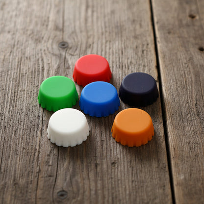 Reusable Silicone Gecko Feeding Caps (Multi-Color Pack)