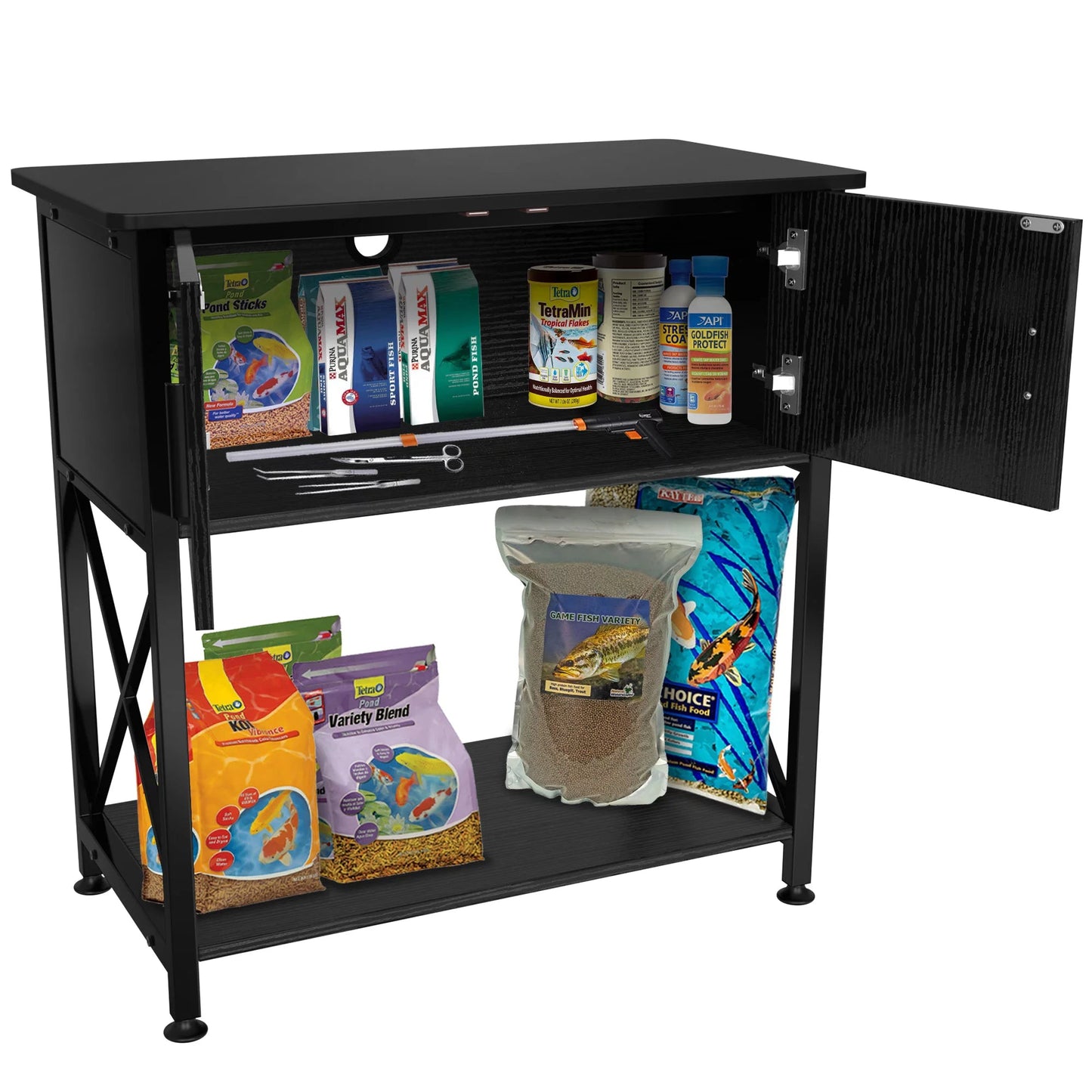 Metal Aquarium Stand for Tanks up to 20 Gallons