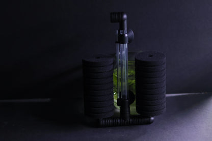 Dual Sponge Filter (Up to 55 Gallon Aquariums)