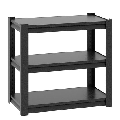 3-Tier Heavy-Duty Metal Terrarium Stand (Black)