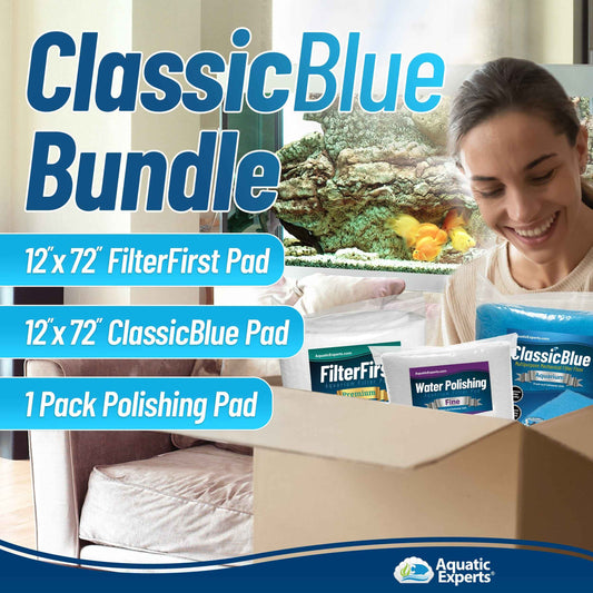 Aquarium Clarity Pro Bundle – Cloudy Water & Debris Removal with Filter Pads