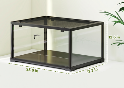 86.3L (22.8 Gallon) Glass Vivarium- Easy Assembly